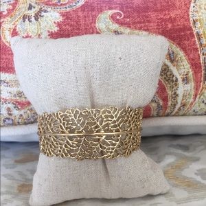 Stella & Dot gold cuff